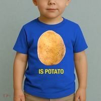 Is Potato Funny Toddler T-Shirt thumb 2