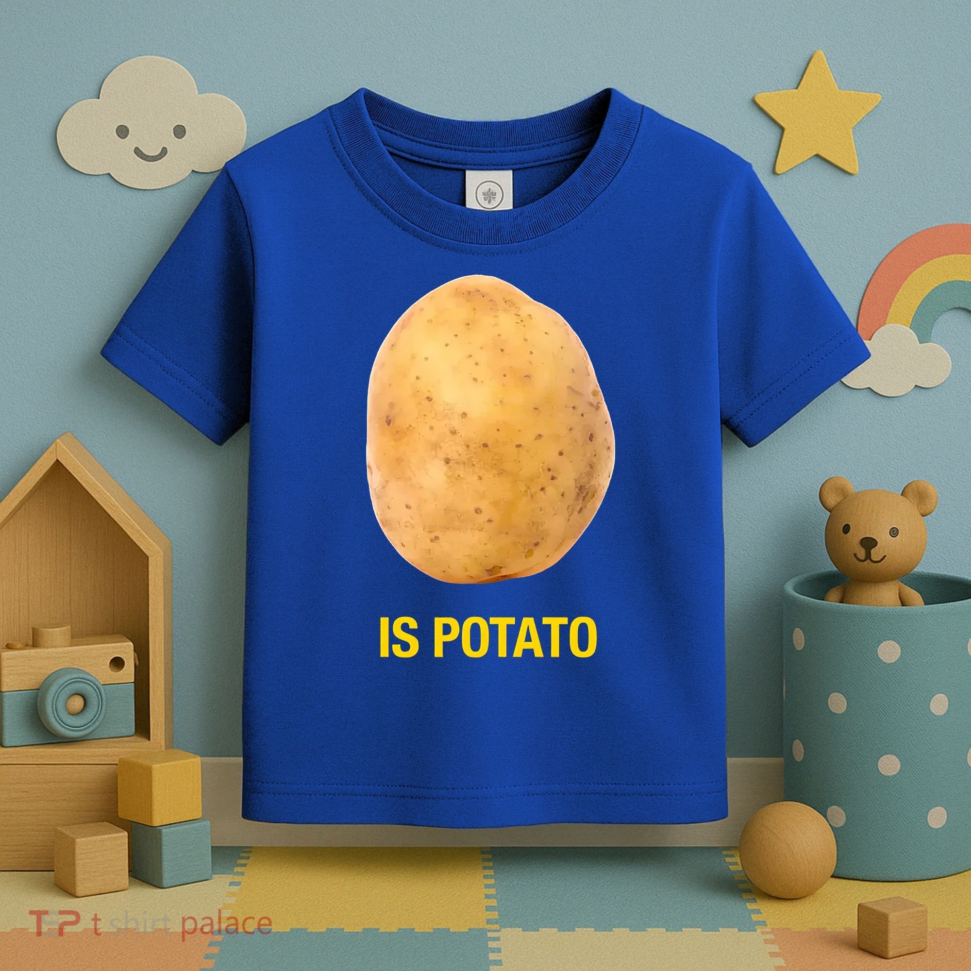 Is Potato Funny Toddler T-Shirt