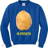 Is Potato Funny Kids Sweatshirt thumb 0