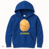 Is Potato Funny Kids Hoodie thumb 0