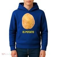 Is Potato Funny Kids Hoodie thumb 4
