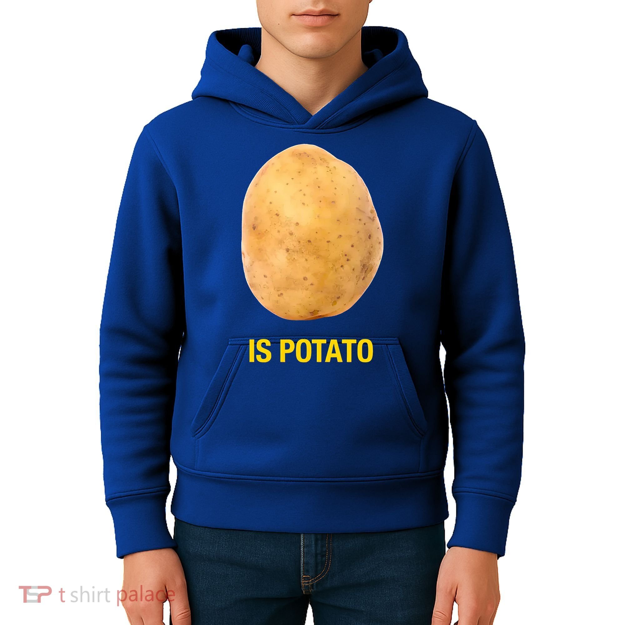 Is Potato Funny Kids Hoodie
