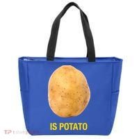 Is Potato Funny Tote Bag thumb 0