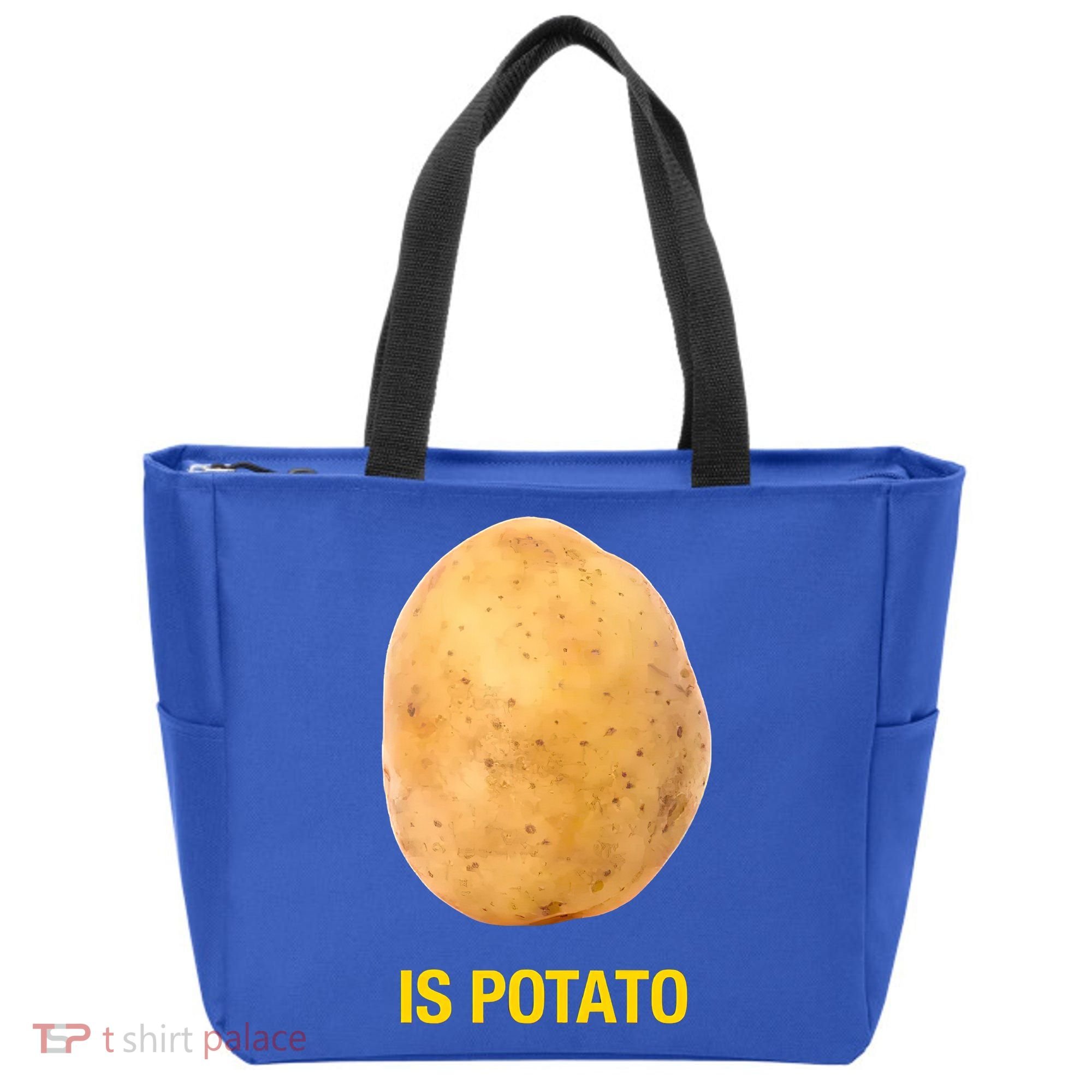 Is Potato Funny Tote Bag