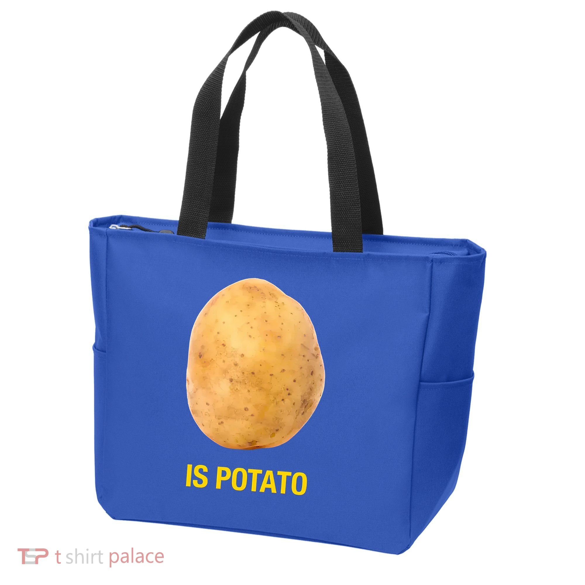 Is Potato Funny Tote Bag
