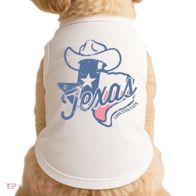 Texas Lone Star State Doggie Tank