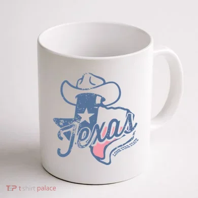 Texas Lone Star State Coffee Mug back