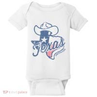 Texas Lone Star State Baby Bodysuit thumb 0