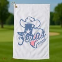Texas Lone Star State Golf Towel thumb 1
