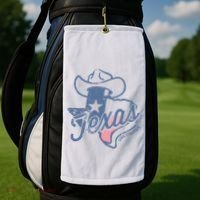 Texas Lone Star State Golf Towel thumb 2