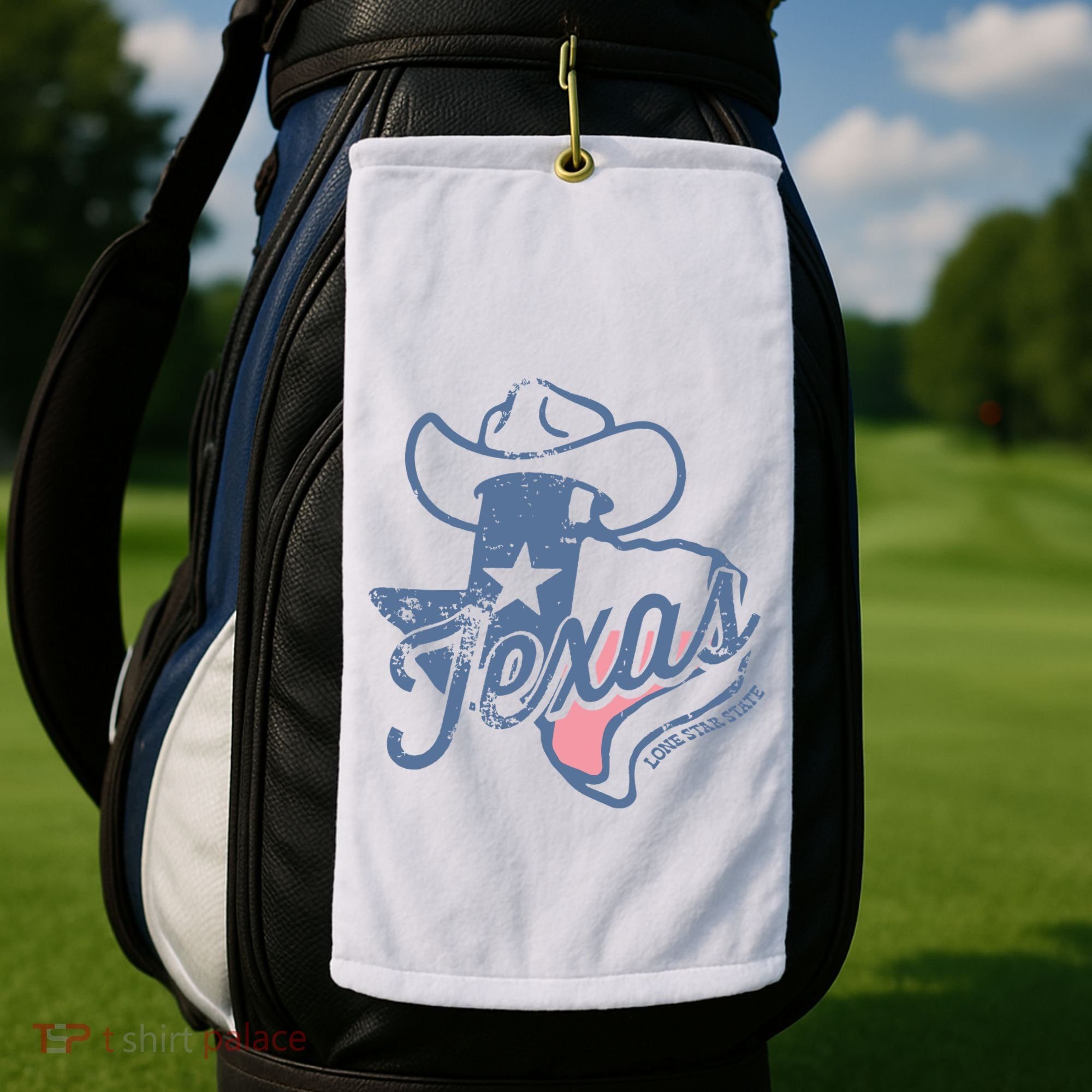 Texas Lone Star State Golf Towel