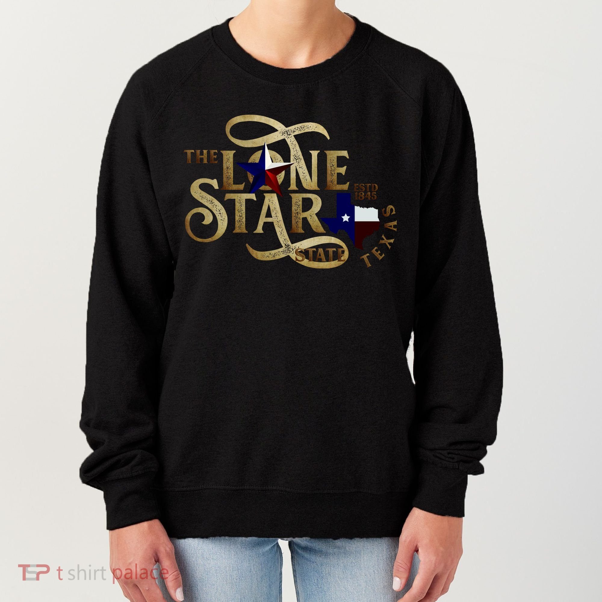 The Lone Star State Texas Logo Women's Sweatshirt