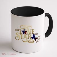 The Lone Star State Texas Logo Coffee Mug thumb 1