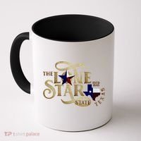 The Lone Star State Texas Logo Coffee Mug thumb 0
