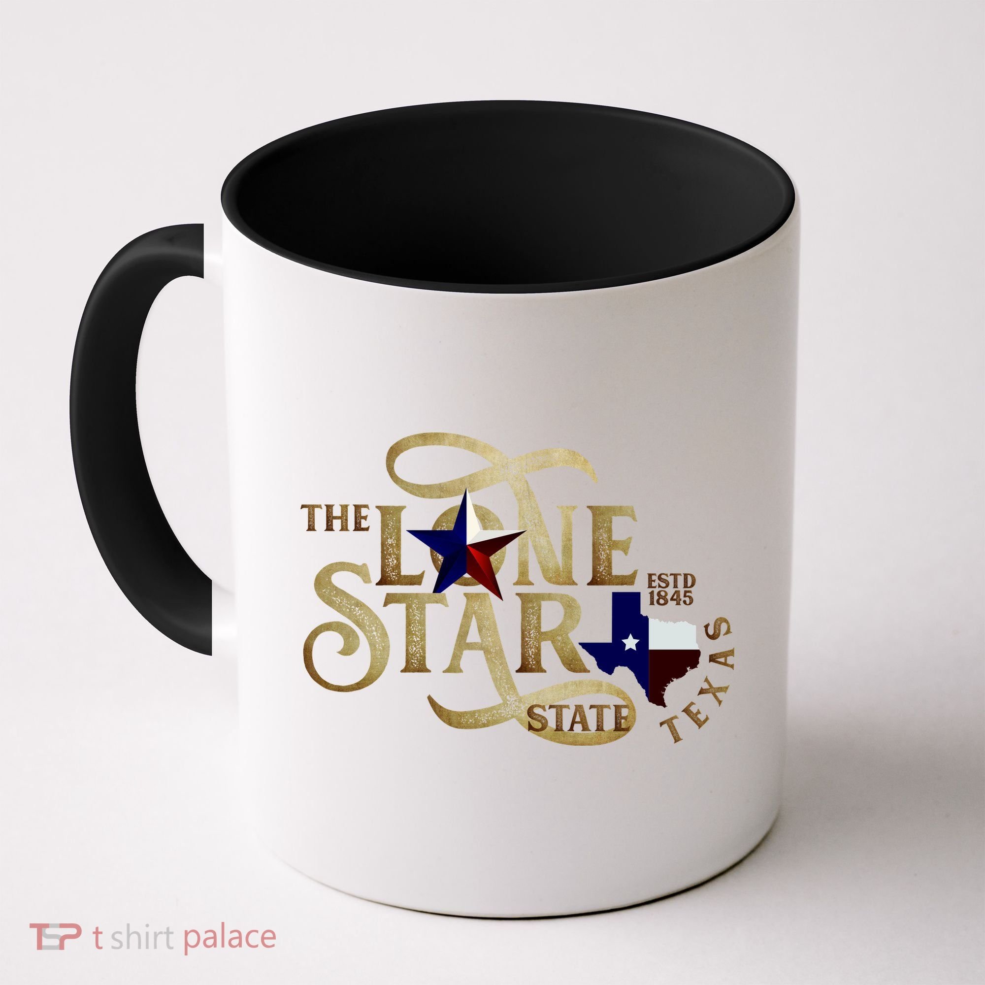 The Lone Star State Texas Logo Coffee Mug