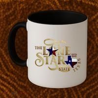 The Lone Star State Texas Logo Coffee Mug thumb 2