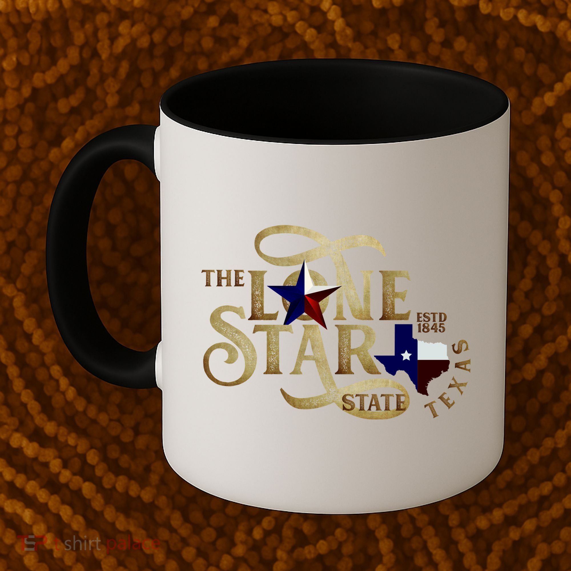 The Lone Star State Texas Logo Coffee Mug