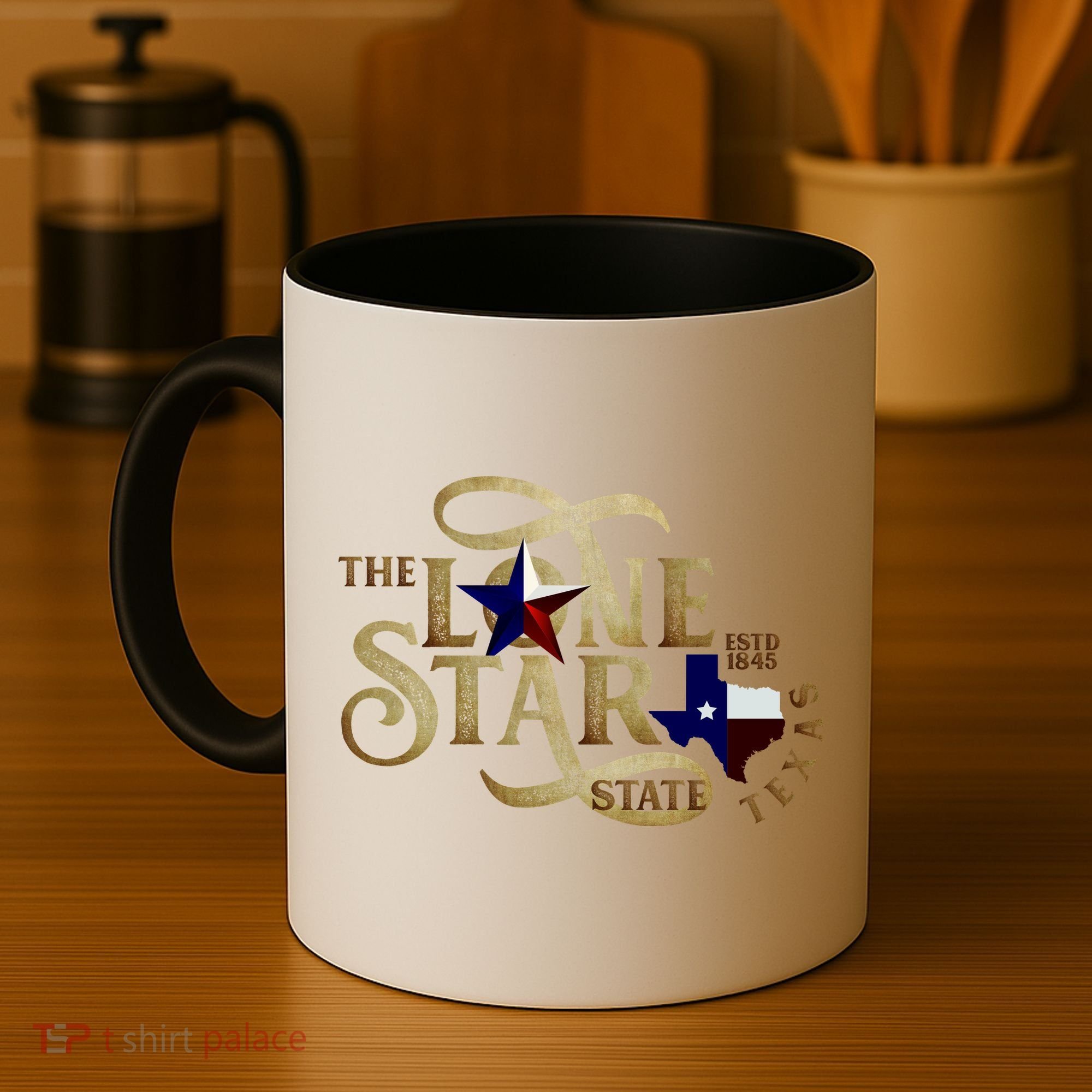 The Lone Star State Texas Logo Coffee Mug