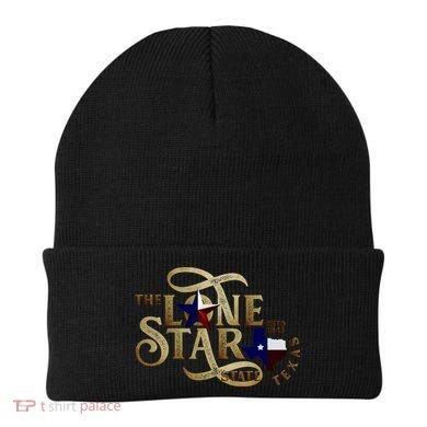 The Lone Star State Texas Logo Beanie