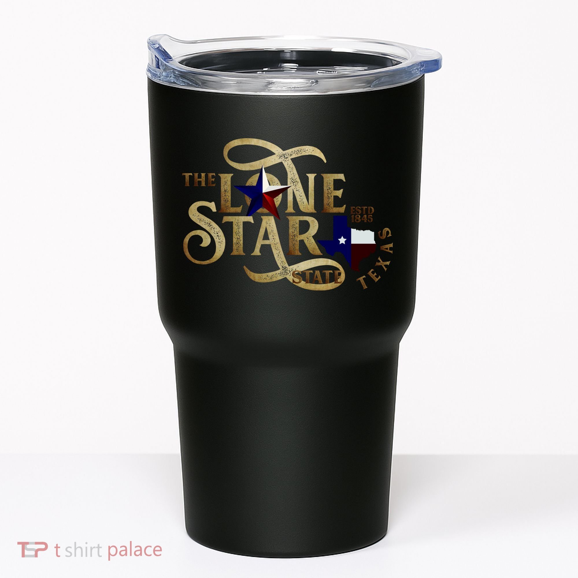 The Lone Star State Texas Logo Tumbler