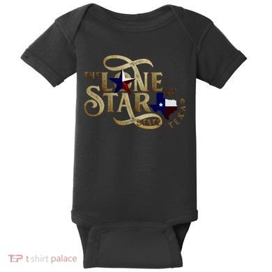 The Lone Star State Texas Logo Baby Bodysuit