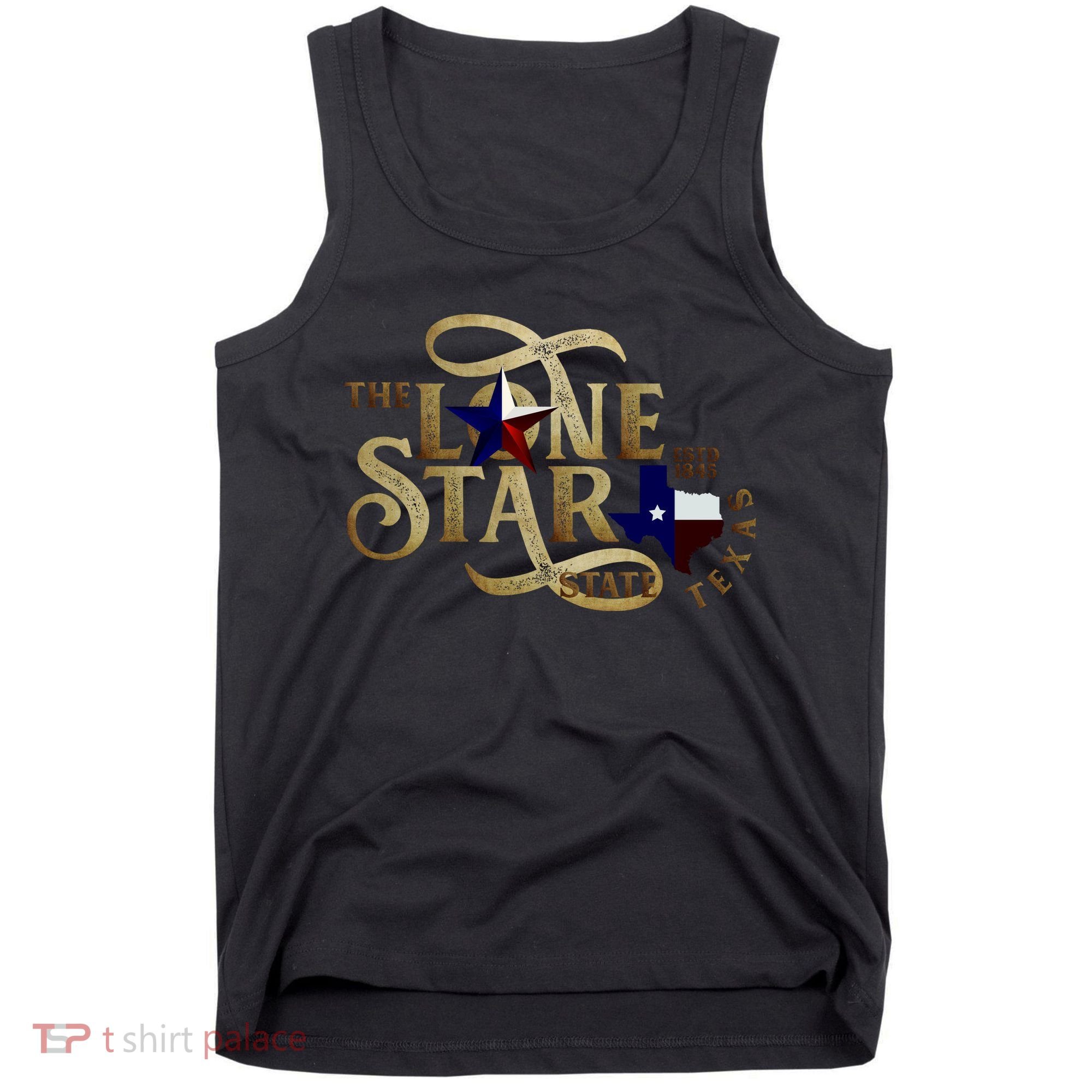 The Lone Star State Texas Logo Tank Top