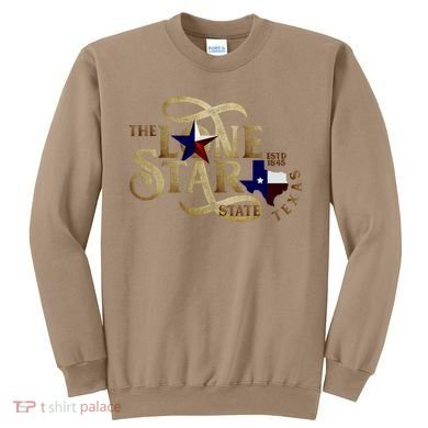 The Lone Star State Texas Logo Sweatshirt