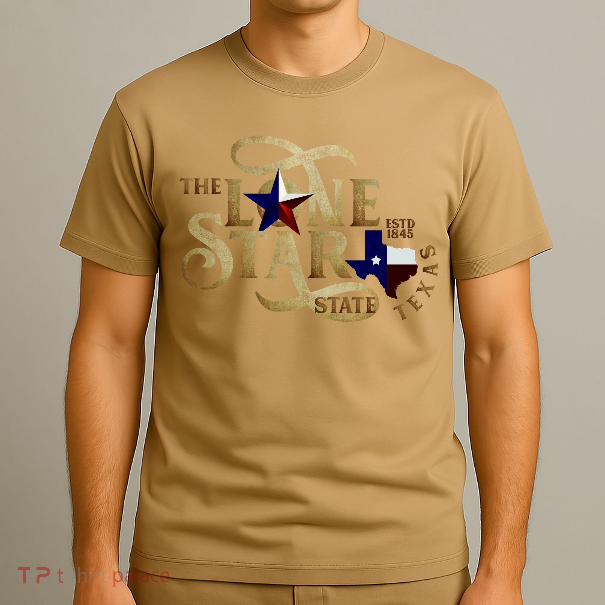 The Lone Star State Texas Logo T-Shirt