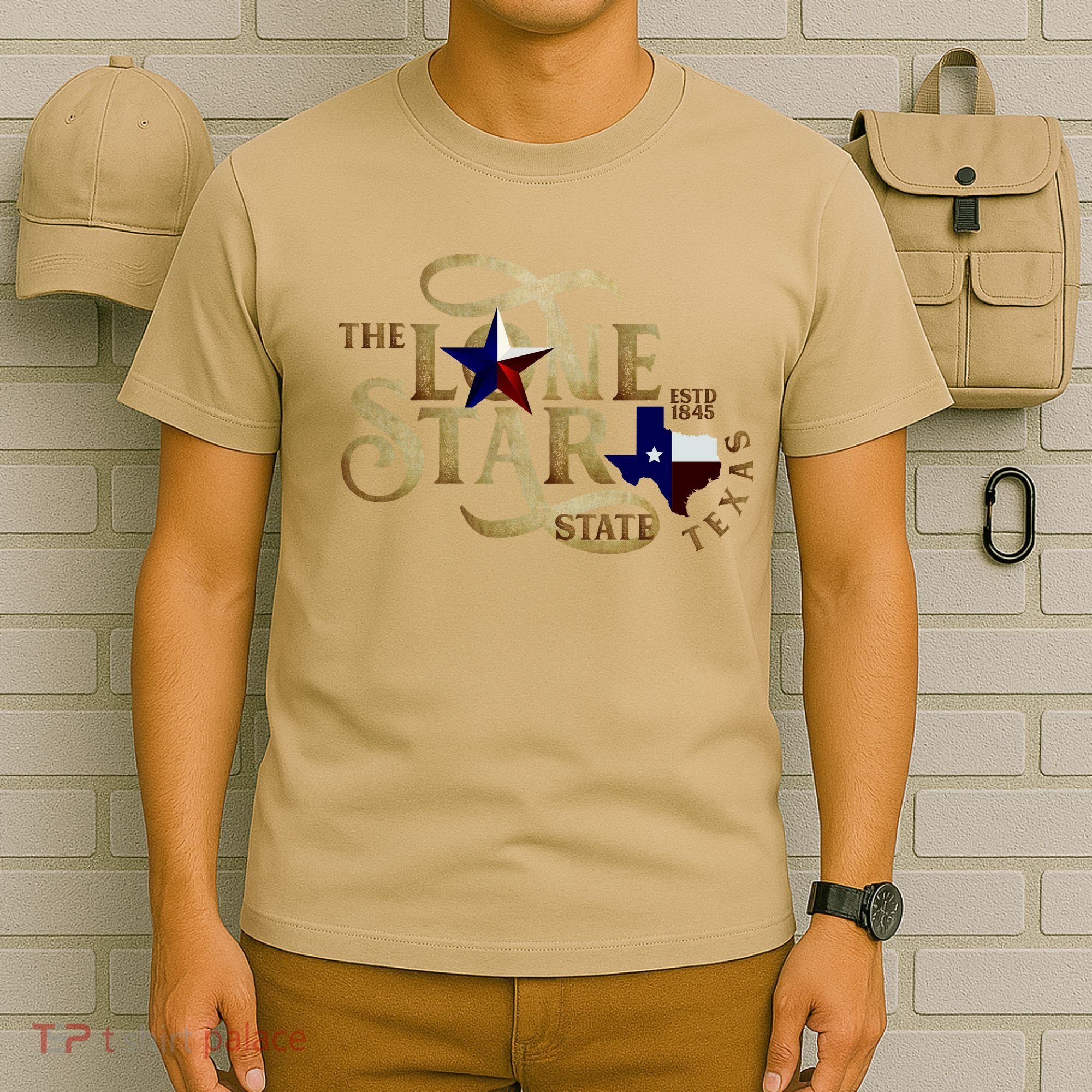 The Lone Star State Texas Logo T-Shirt