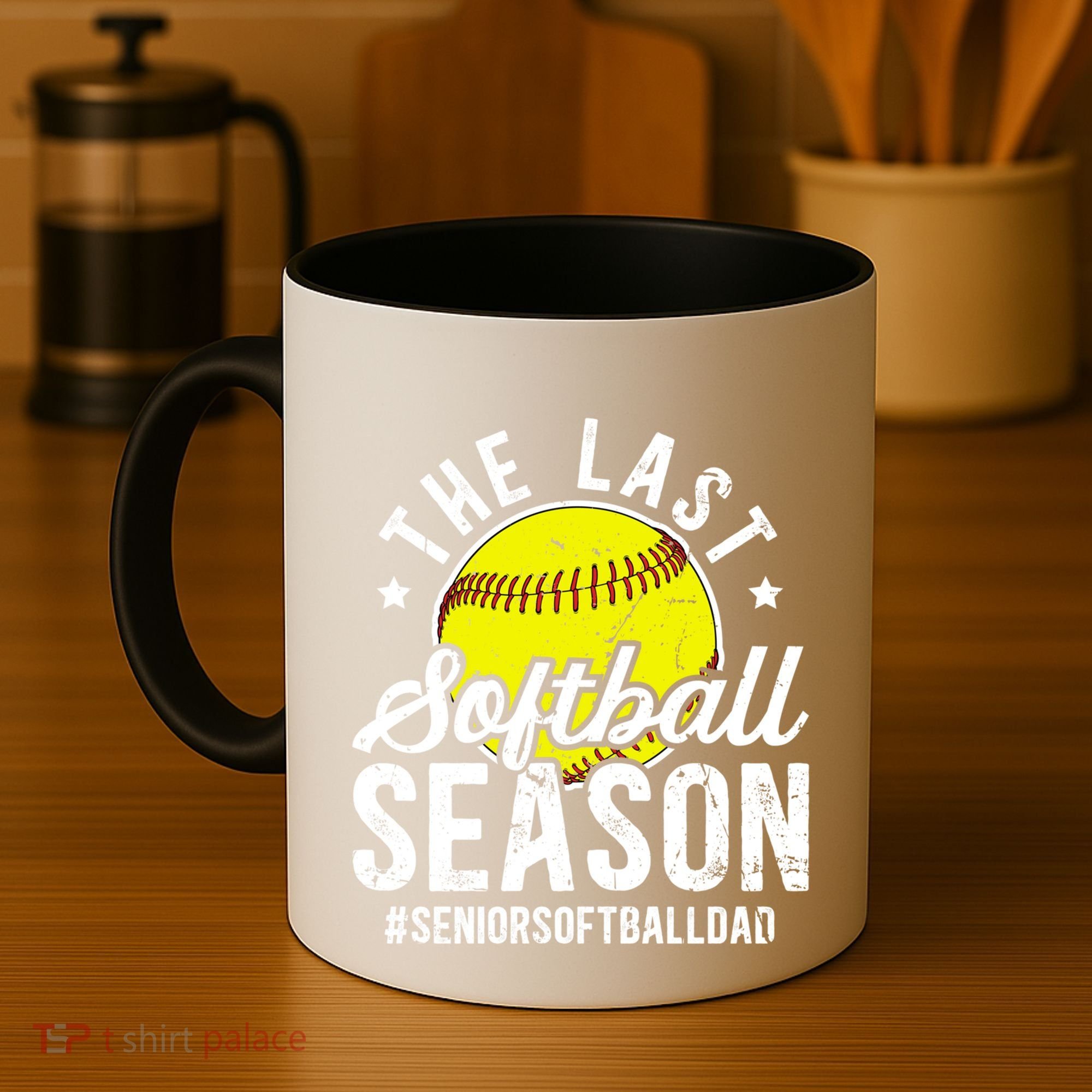 The Last Softball Season Softball Senior Dad 2026 Gift Coffee Mug