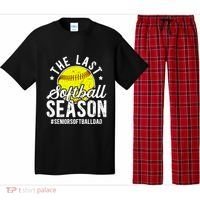 The Last Softball Season Softball Senior Dad 2026 Gift Pajama Set thumb 0