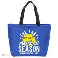The Last Softball Season Softball Senior Dad 2026 Gift Tote Bag thumb 0
