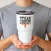 Texas Lone Star State Since 1845 Cowboy And Rodeo Texas Tumbler thumb 2