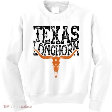 Texas Lone Star State Since 1845 Cowboy And Rodeo Texas Kids Sweatshirt