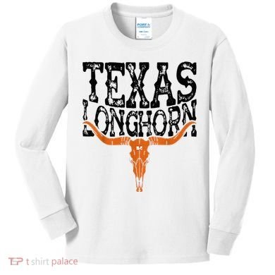 Texas Lone Star State Since 1845 Cowboy And Rodeo Texas Kids Long Sleeve Shirt