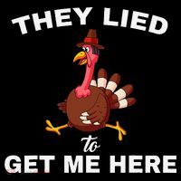 They Lied To Get Me Here Funny Thanksgiving Turkey Trot Coffee Mug thumb 5
