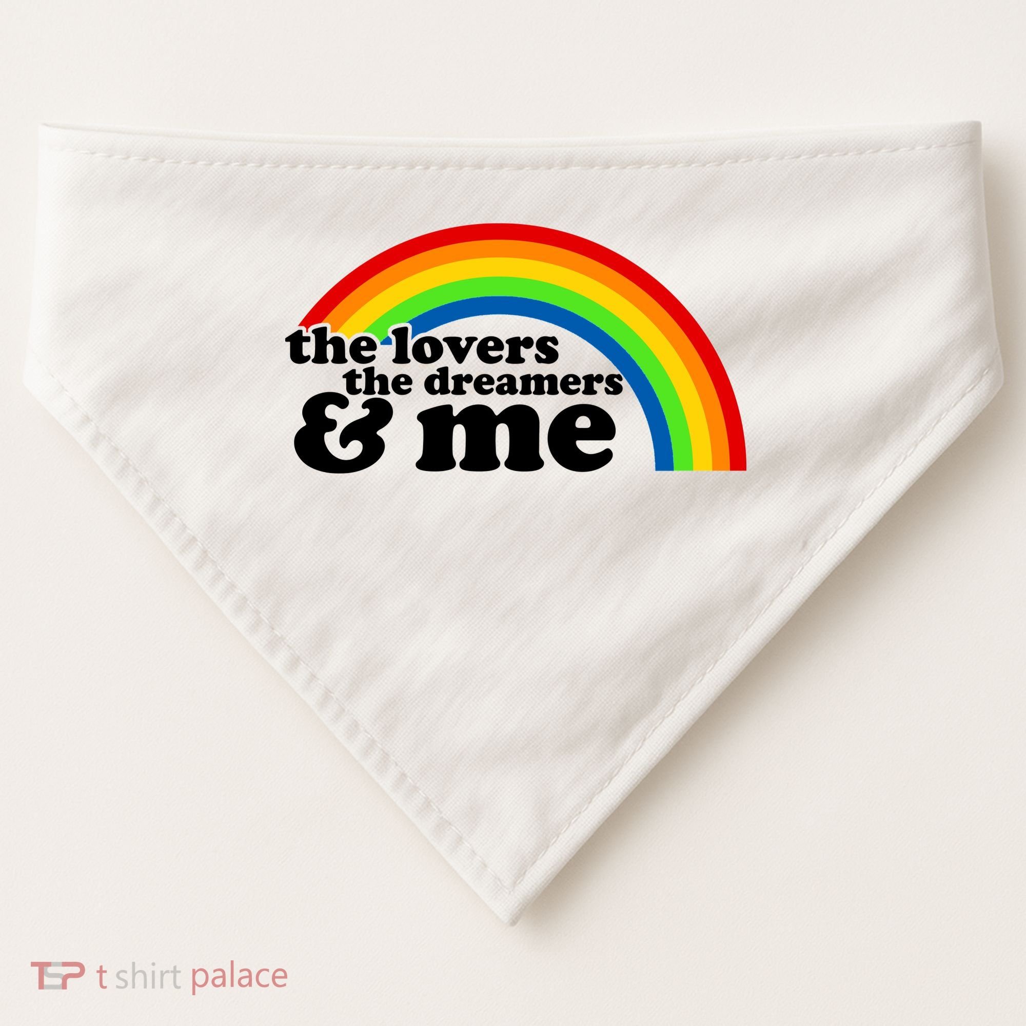 The Lovers The Dreamers And Me USA-Made Doggie Bandana
