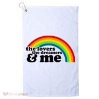 The Lovers The Dreamers And Me Golf Towel thumb 0