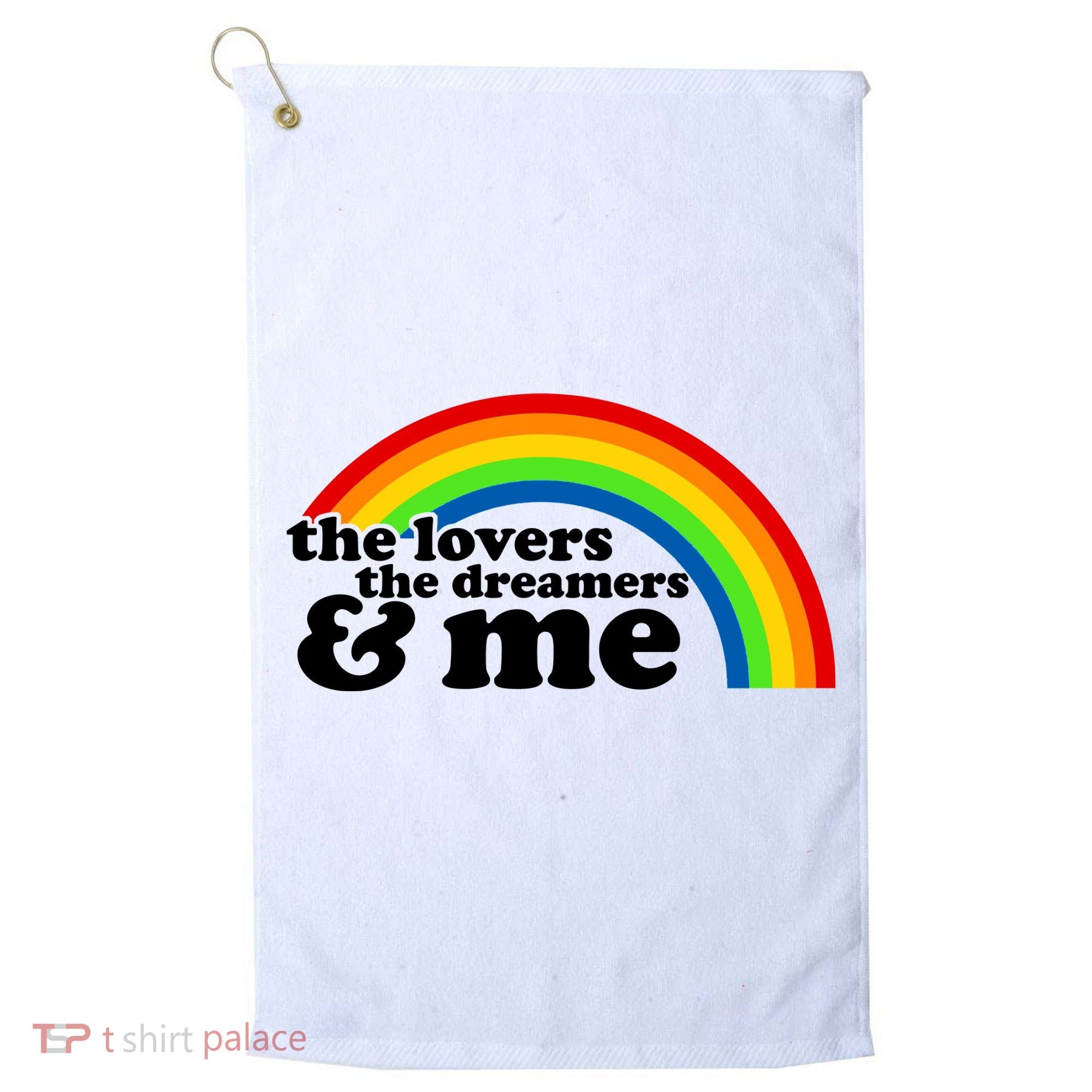 The Lovers The Dreamers And Me Golf Towel
