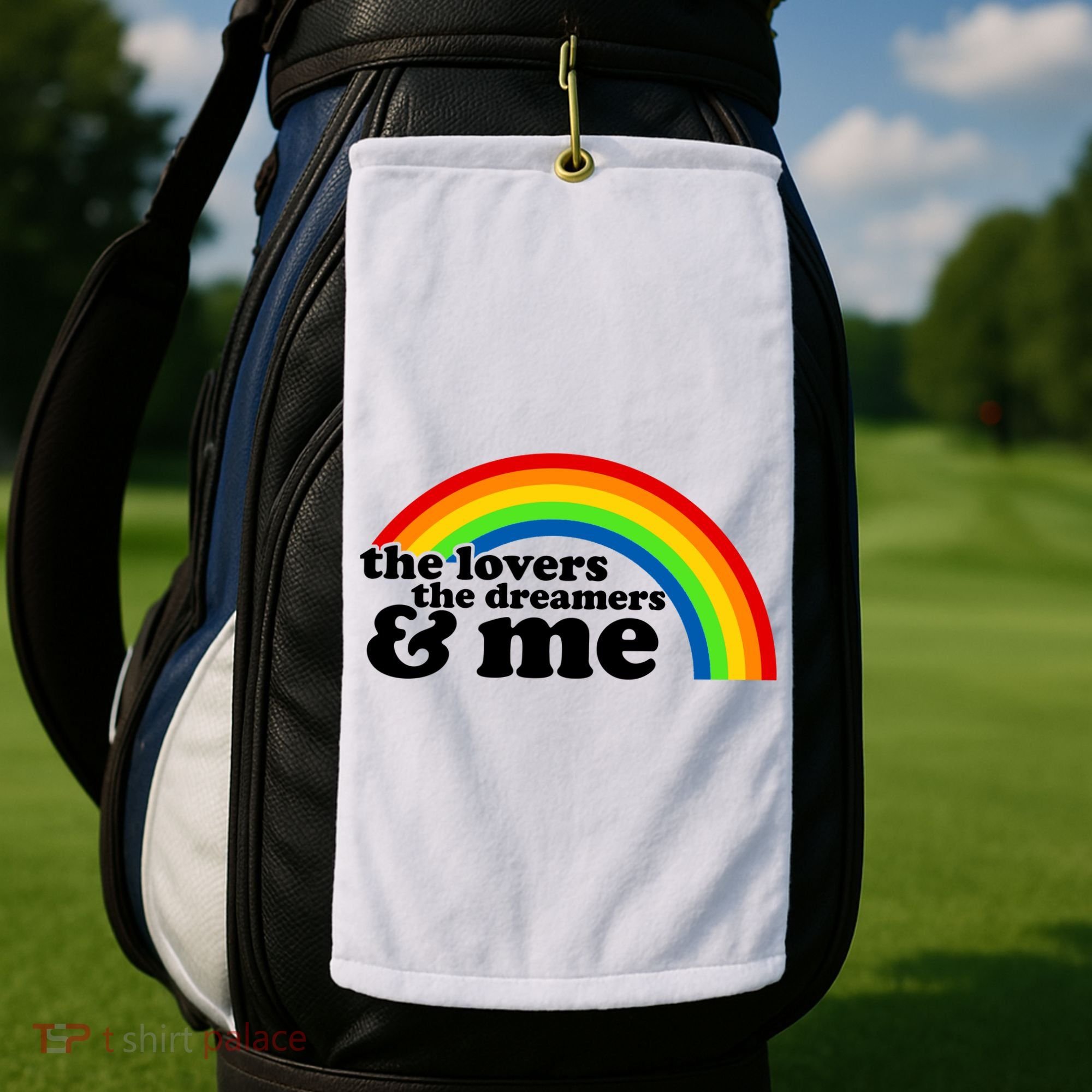 The Lovers The Dreamers And Me Golf Towel