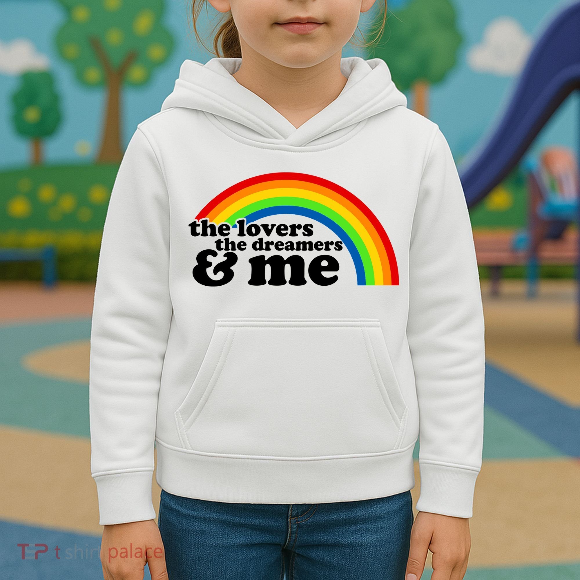 The Lovers The Dreamers And Me Kids Hoodie