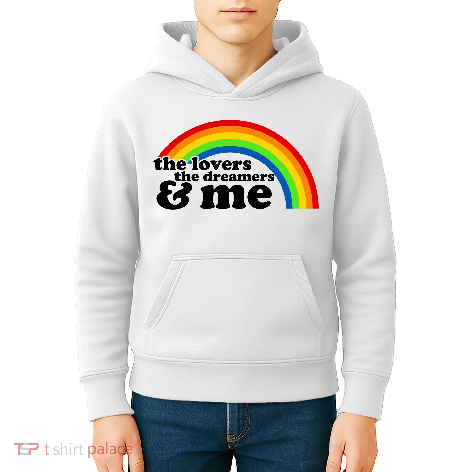 The Lovers The Dreamers And Me Kids Hoodie