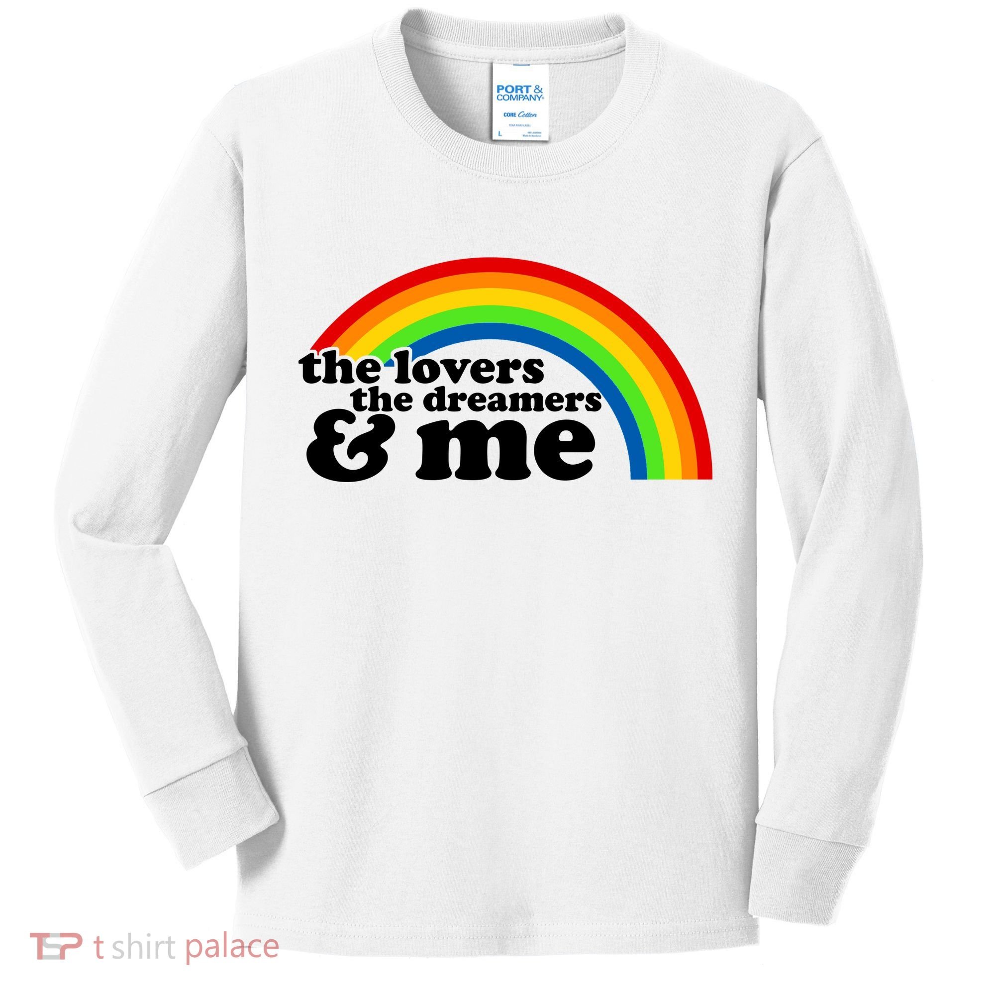 The Lovers The Dreamers And Me Kids Long Sleeve Shirt