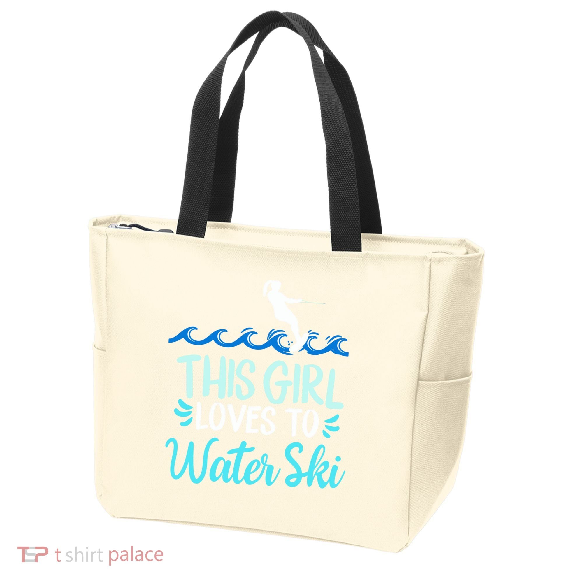 This Loves To Water Ski Meaningful Gift Tote Bag