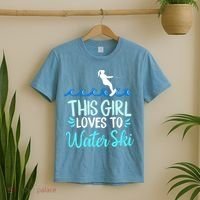This Loves To Water Ski Meaningful Gift T-Shirt thumb 2