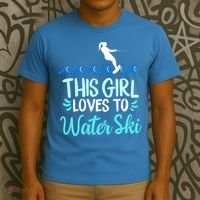 This Loves To Water Ski Meaningful Gift T-Shirt thumb 3