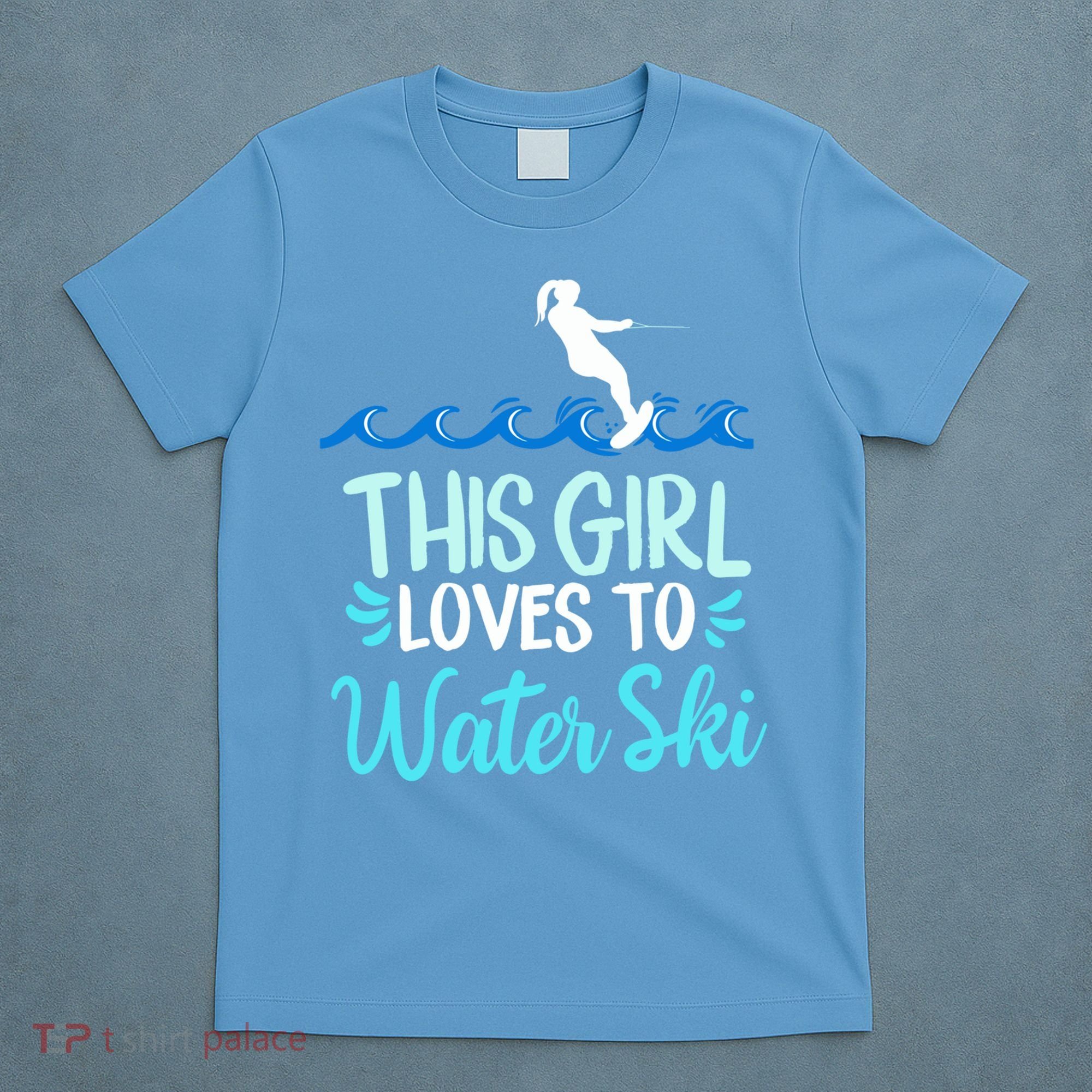 This Loves To Water Ski Meaningful Gift T-Shirt