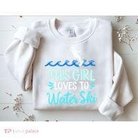 This Loves To Water Ski Meaningful Gift Sweatshirt thumb 2