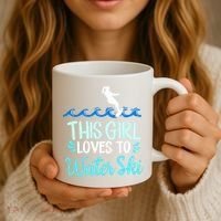 This Loves To Water Ski Meaningful Gift Coffee Mug thumb 3
