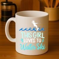 This Loves To Water Ski Meaningful Gift Coffee Mug thumb 4